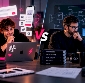 App Builder vs programista - czym się różnią i kto lepiej zbuduje Twoją aplikację?