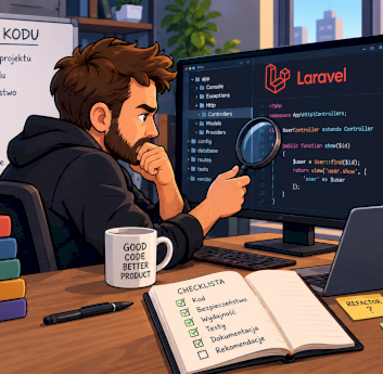Jak przeprowadzić audyt kodu projektu na Laravel – praktyczny przewodnik