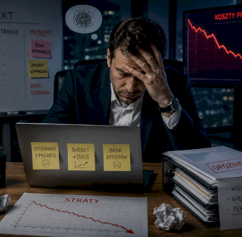 Software house nie dowozi projektu – co zrobić krok po kroku?